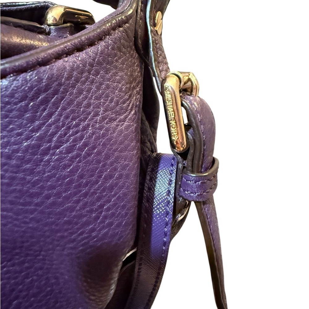 Michael Kors Bedford Large Shoulder Bag in Violet/Purple - Picture 13 of 16